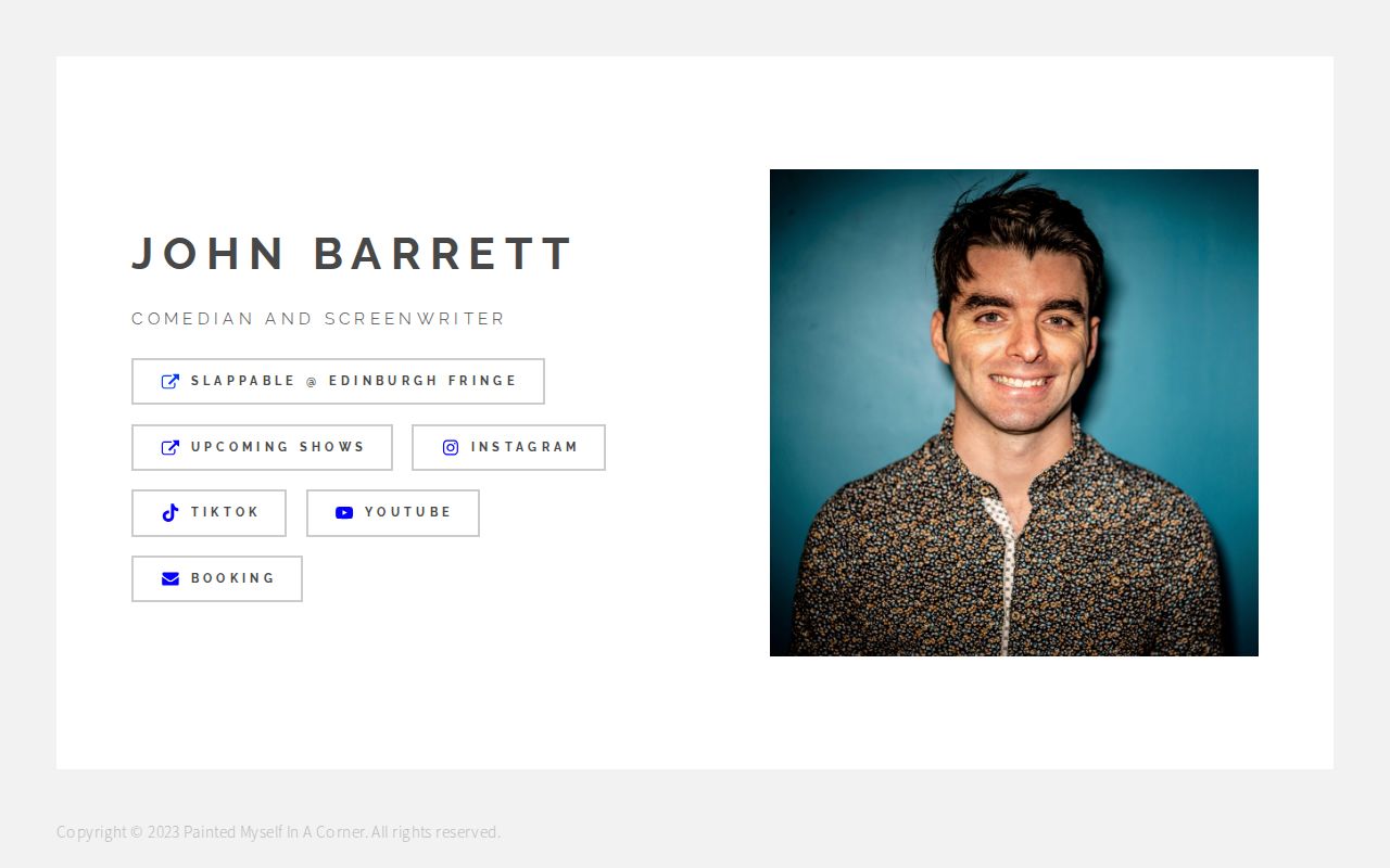 John Barrett Comedian